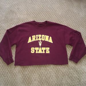 Arizona State Cropped Sweatshirt